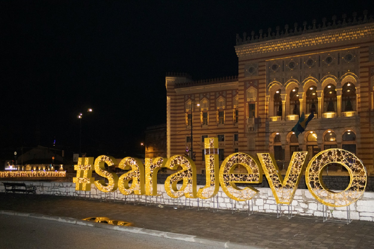 Sarajevo noću Viječnica